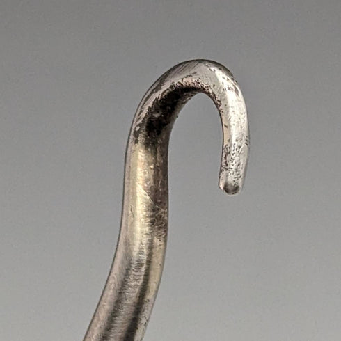 1912 British Antique Sterling Silver Handle Button Hook